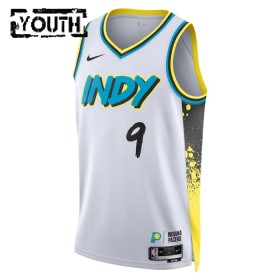 Dječji NBA Dres Indiana Pacers TJ McConnell Nike 2024-25 City Edition Bijela Swingman